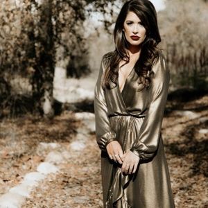 WAYF DRESS bronze dress from Revolve size small